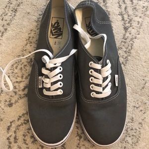 Grey Vans sneakers